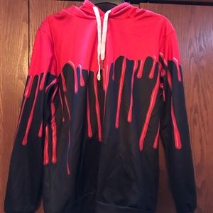 Blood drip hoodie